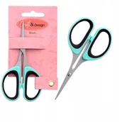 Nożyczki - MAŁE NOŻYCZKI Biurowe Szkolne Ostre 10 cm PRECYZYJNE CIĘCIE - miniaturka - grafika 1
