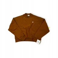 Bluzy damskie - Wciągana brązowa bluza damska Champion 2XL - miniaturka - grafika 1