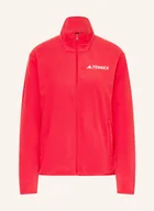 Buty trekkingowe damskie - Adidas Terrex Kurtka Jako Warstwa Środkowa Terrex Multi Essentials Full Zip rot - miniaturka - grafika 1