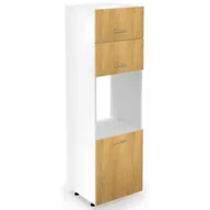 Szafki kuchenne - Szafka kuchenna pod piekarnik dąb miodowy VENTO DP-60/21 Halmar - miniaturka - grafika 1