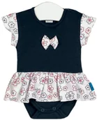 Body dla niemowląt - BODY SUKIENKA KRÓTKI RĘKAW BODOSUKIENKA Niemowlęce body bawełniane Rozm 68 - miniaturka - grafika 1