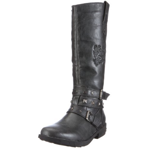 Supremo 7062403 dziewczęce kozaki, czarny - czarny Black - 39 eu