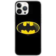 Etui i futerały do telefonów - Etui do Apple IPHONE 14 PRO MAX Batman 023 DC Nadruk pełny Czarny - miniaturka - grafika 1