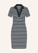 Sukienki - Tommy Hilfiger Sukienka W Pikę blau - miniaturka - grafika 1