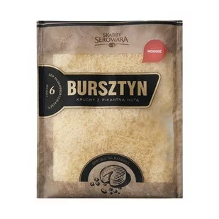 Ser żółty Bursztyn Skarby Serowara tarty 100g - Szybkie dania obiadowe - miniaturka - grafika 1