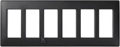 Klawisze i ramki - Kontakt Simon KONTAKT_SIMON Ramka obudowy S500 6-modułowa CONNECT Grafitowy 51010106-038 - miniaturka - grafika 1