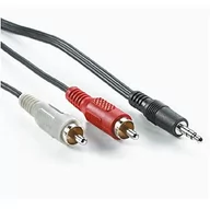 Kable - Rotronic ROLINE 3,5 MM (ST)/kabel cinch, czarny, czerwony, biały 11.09.4341 - miniaturka - grafika 1