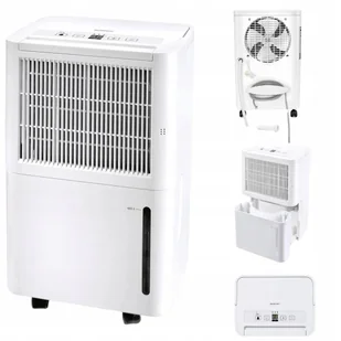 Osuszacz powietrza SilverCrest SLE 200 B2 10 L 245W Biały - Domowe osuszacze powietrza - miniaturka - grafika 1