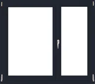 Okna - Lupol 2-szybowe fasadowe lakier kolor antracytowy O34 RU/R 1465x1435 mm - miniaturka - grafika 1