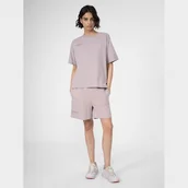 Spodenki damskie - Spodenki 4F 4FSS23TSHOF071 83S beżowy XS - miniaturka - grafika 1