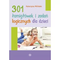 301 łamigłówek i zadań logicznych dla dzieci Katarzyna Michalec - Książki edukacyjne - miniaturka - grafika 1