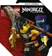 Klocki - LEGO NINJAGO EPICKI ZESTAW BOJOWY COLE KONTRA WOJOWNIK DUCH 71733 - miniaturka - grafika 1