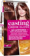 Farby do włosów i szampony koloryzujące - Loreal Casting Creme Gloss 554 Ognista Czekolada - miniaturka - grafika 1