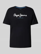 Koszulki męskie - T-shirt z nadrukiem z logo model ‘EGGO’ - miniaturka - grafika 1