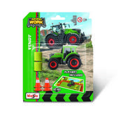 Samochody i pojazdy dla dzieci - Maisto 15592 Traktor Fendt Zestaw Z Matą - miniaturka - grafika 1
