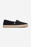 Espadryle męskie - Toms espadryle Toms Alpargata Rope 2.0 10019875 BLACK kolor czarny - miniaturka - grafika 1