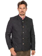 Kurtki męskie - Stockerpoint Męska kurtka ludowa, szary (antracyt antracytowy), 46 - miniaturka - grafika 1