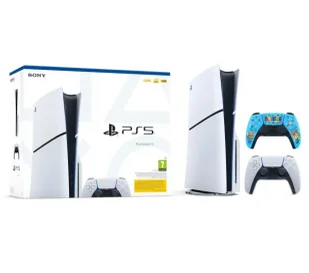 Sony PlayStation 5 Slim D Chassis PS5 1TB z napędem + Dodatkowy Pad Edycja Limitowana FORTNITE - Konsole Playstation - miniaturka - grafika 1