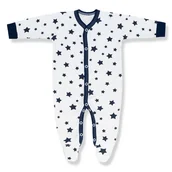 Pajacyki dla niemowląt - PAJACYK Z KOLEKCJI GWIAZDKI GRANAT 62 - miniaturka - grafika 1