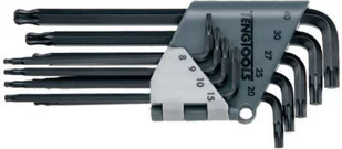 Teng Tools Zestaw kluczy trzpieniowych torx typ L T8 - T40 9szt. 161610100 - Klucze i nasadki - miniaturka - grafika 1