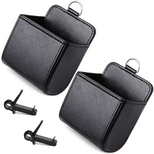2x Organizer samochodowy na kratkę uchwyt zaczep do kratki auta samochodu box Alogy Car Air Vent Czarny - Części i akcesoria do laptopów - miniaturka - grafika 14