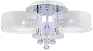 ELEM Biała lampa sufitowa z funkcją sleep DRS8006/3 WH NET z serii ANTILA - Lampy sufitowe - miniaturka - grafika 1