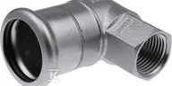 Łączniki, trójniki, kształtki - Kolano 90° GW Inox - 28 Rp1/2" - miniaturka - grafika 1