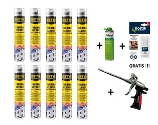Distyk Thermo Kleber 750 ml, piana termiczna Klej do styropianu XPS i EPS ETICS - Kleje i inne preparaty budowlane - miniaturka - grafika 2