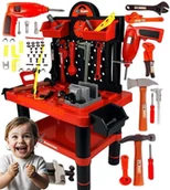 Mały majsterkowicz - Warsztat Do Zabawy Dla Dzieci Z Narzędziami dziecięcy Zestaw Narzędzia - miniaturka - grafika 1