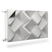 Dekoracje domu - Mata Magnetyczna Na Grzejnik GEOMETRYCZNE Wzory Efekt 3D 120cm x 60cm - miniaturka - grafika 1