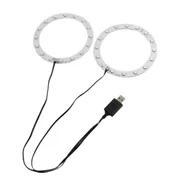 Gadżety dla graczy - Podświetlenie RGB Light Ring DOBE TP5-35120 do PS5/PS5 Slim/PS5 Pro - miniaturka - grafika 1