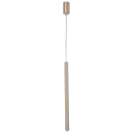 Lampy sufitowe - Sigma LAMPA wisząca SOPEL 33151 metalowa OPRAWA modernistyczny ZWIS tuba złota - miniaturka - grafika 1