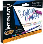 Markery do tablic - BIC Markery Intensity Color Change 6szt mix - miniaturka - grafika 1