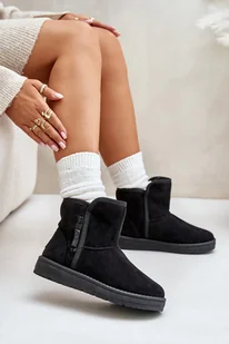 Śniegowce Damskie Big Star OO274A163 Czarne-39 - Śniegowce damskie - miniaturka - grafika 1