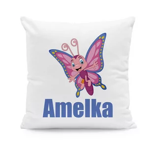 Motyl - poduszka z imieniem - Kołdry i poduszki dla dzieci Motyl - poduszka z imieniem - Kołdry i poduszki dla dzieci - miniaturka - grafika 1