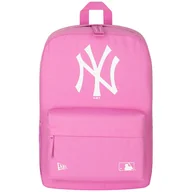 Plecaki - New Era MLB Stadium Pack New York Yankees Backpack 60357026, Różowe Plecak, pojemność: 17 L - miniaturka - grafika 1
