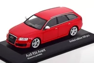 Samochody i pojazdy dla dzieci - Minichamps Audi Rs 6 Avant C6 2007 Misano Red  1:43 943017213 - miniaturka - grafika 1