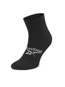 Skarpetki damskie - Reebok Skarpety wysokie unisex Act Fo U Ankle GI0065 Czarny - miniaturka - grafika 1