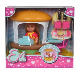 Simba Toys Evi w burgerowni 105733050 - Lalki dla dziewczynek - miniaturka - grafika 1