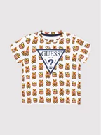 Koszulki dla chłopców - Guess T-Shirt H1YT00 K6YW1 Biały Regular Fit - miniaturka - grafika 1