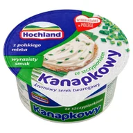 Sery - Hochland KANAPKOWY ZE SZCZYPIORKIEM 130 G - miniaturka - grafika 1