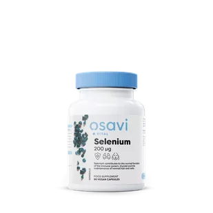 Osavi Selenium, Selen, 200 µg, 90 kapsułek roślinnych - Witaminy i minerały Osavi Selenium, Selen, 200 µg, 90 kapsułek roślinnych - Witaminy i minerały - miniaturka - grafika 1