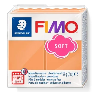 Masa termoutwardzalna Fimo 57g papaja sorbet - Staedtler - Masy plastyczne - miniaturka - grafika 1