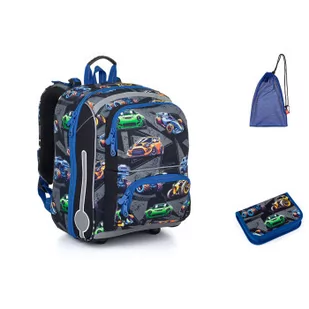 Topgal Komplet szkolny BEBE 24011 SET MEDIUM - Plecaki szkolne i tornistry - miniaturka - grafika 1