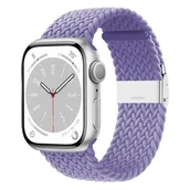 Akcesoria do smartwatchy - Crong Wave Band - Pleciony pasek do Apple Watch 38 - miniaturka - grafika 1