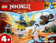Klocki - LEGO Ninjago Nya i Arin bitwa na grzbiecie małego smoka 71798 - miniaturka - grafika 1