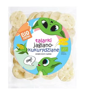 TALARKI JAGLANO-KUKURYDZIANE BIO 55 g - BIOMINKI - Przekąski dla dzieci - miniaturka - grafika 1