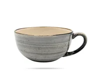 Filiżanki - Filiżanka Jumbo 300 Ml Rustic Szary Kera Ceramika - miniaturka - grafika 1