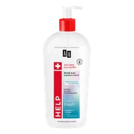 Kosmetyki do kąpieli - AA Help Płyn 2w1 Shower & Bath nawilżająco-ochronny 400 ml - miniaturka - grafika 1