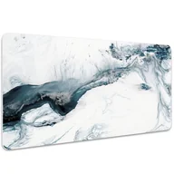 Podkładki na biurko - Podkładka na całe biurko Zimowa abstrakcja 100x50 cm - miniaturka - grafika 1